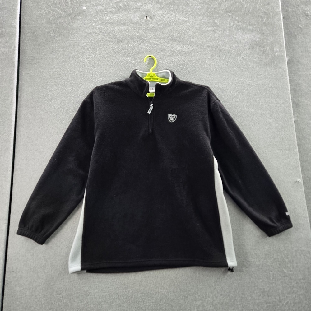 VINTAGE Oakland Vegas Raiders Men‎ Sweatshirt XL Black 90s VF Imagewear Fleece